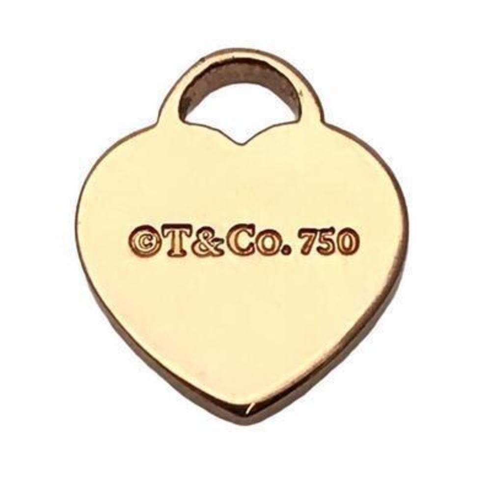 Tiffany Return To Tiffany Pendant Top Gold